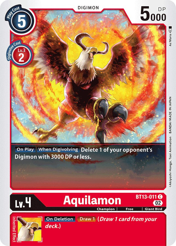 Aquilamon [BT13-011] [Refuerzo de Versus Royal Knights] 