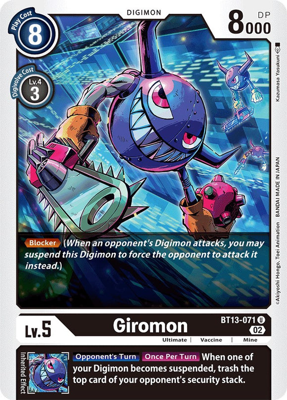 Giromon [BT13-071] [Refuerzo de Versus Royal Knights] 