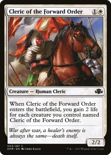 Clérigo de la Orden Avanzada [Dominaria Remastered] 