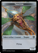 Thopter // Construct (41) Double-Sided Token [Commander Masters Tokens]-1