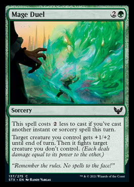 Duelo de magos [Strixhaven: Escuela de magos] 
