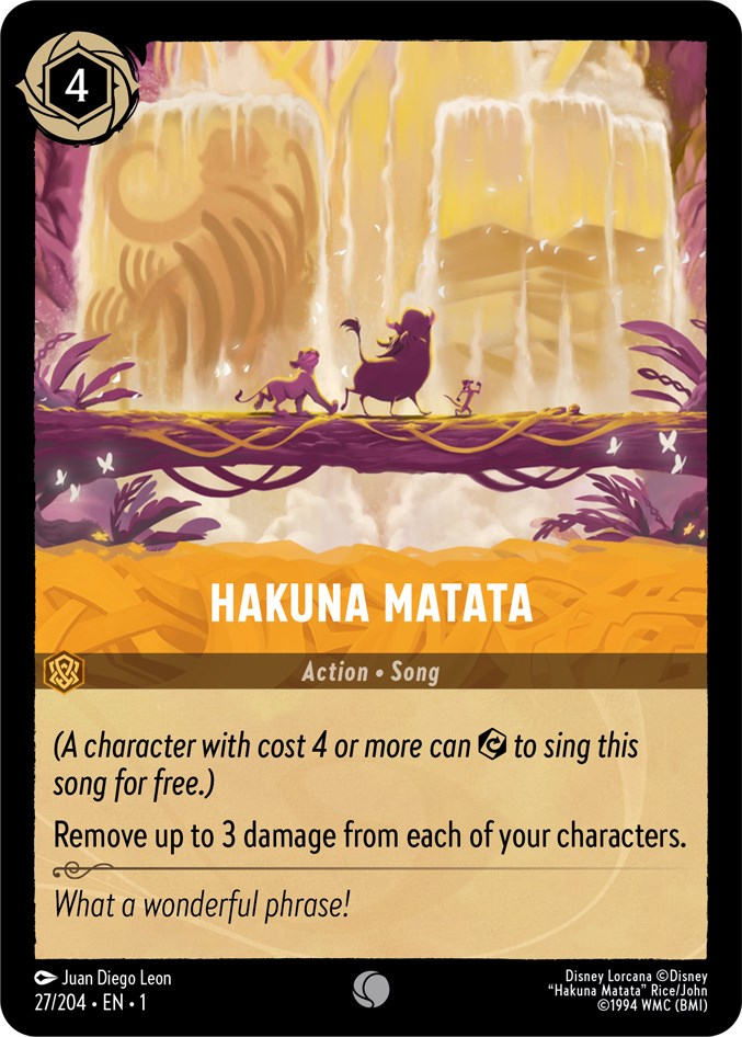 Hakuna Matata (27/204) [El primer capítulo] 