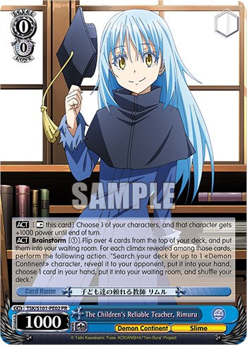 El confiable maestro de los niños, Rimuru [Aquella vez que me reencarné en un slime, vol. 3] 