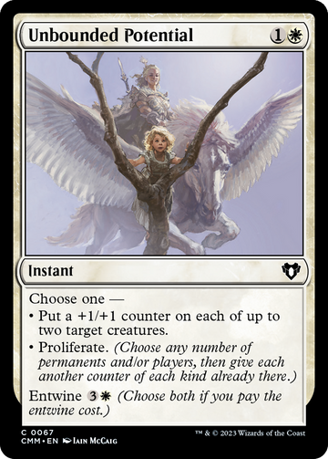 Potencial ilimitado [Commander Masters] 