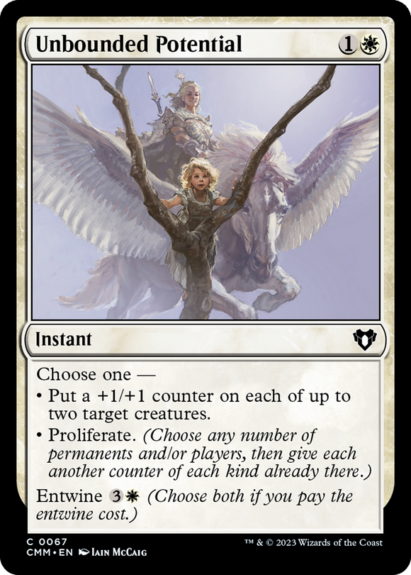 Potencial ilimitado [Commander Masters] 