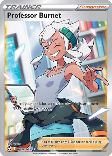 Professor Burnet (TG26/TG30) [Sword & Shield: Silver Tempest] - 0