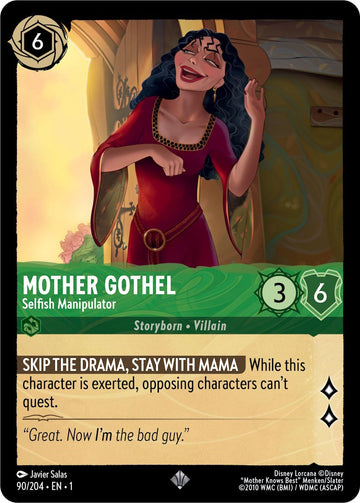 Madre Gothel - Manipuladora egoísta (90/204) [El primer capítulo] 