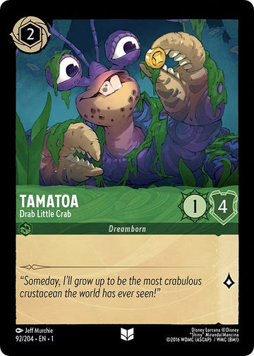 Tamatoa - El pequeño cangrejo gris (92/204) [El primer capítulo] 