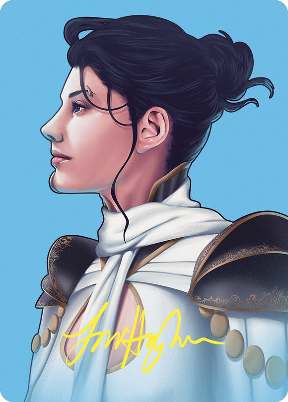 Tarjeta de arte de Teysa Karlov (firma estampada en oro) [Serie de arte Commander Masters] 