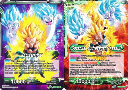 Gotenks // Gotenks, asalto extravagante (BT11-061) [Línea de sangre Vermilion] 