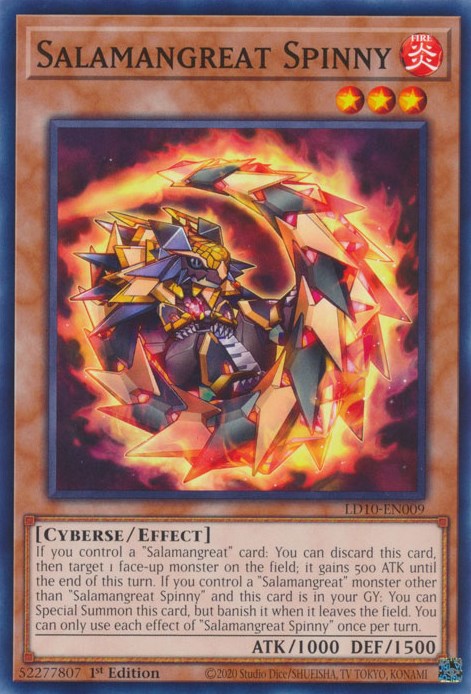 Salamangreat Spinny [LD10-EN009] Común 