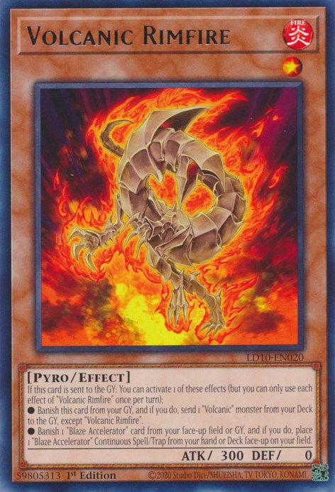 Fuego anular volcánico [LD10-EN020] Raro 
