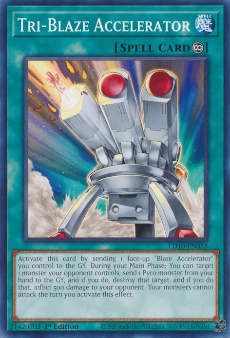 Acelerador Tri-Blaze [LD10-EN053] Común 