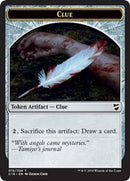 Clue // Construct (021) Double-Sided Token [Commander 2018 Tokens]-1