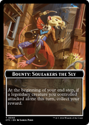 Recompensa: Squeakers el astuto // Ficha de reglas de recompensa de doble cara [Fichas de comandante de Outlaws of Thunder Junction] -1