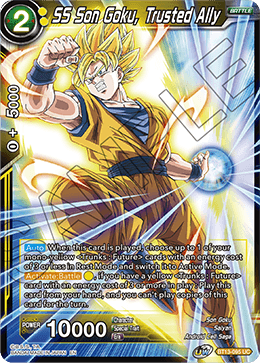 SS Son Goku, aliado de confianza (poco común) (BT13-095) [Supreme Rivalry] 