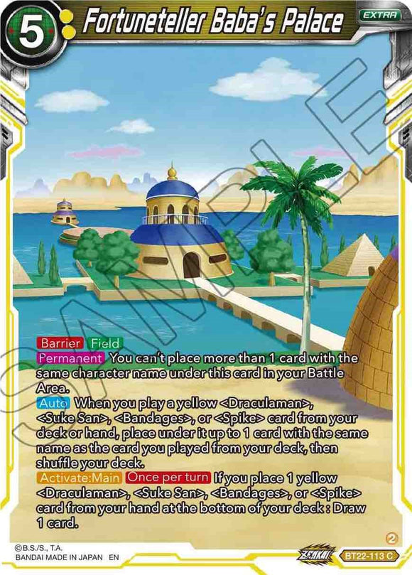 Palacio del adivino Baba (BT22-113) [Golpe crítico] 