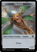 Thopter // Insect Double-Sided Token [Commander Masters Tokens]-1