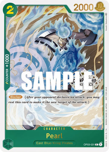 Pearl (Paquete de participación en el campeonato de la tienda vol. 2) [Tarjetas de promoción de One Piece] 