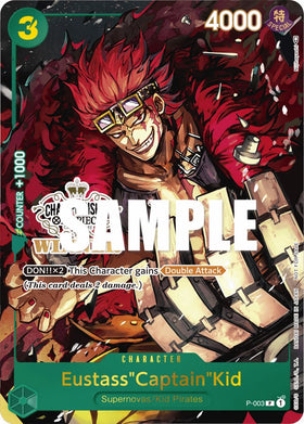 Eustass "Captain" Kid (Campeonato de Tienda Vol. 2) [Ganador] [Tarjetas de promoción de One Piece] 