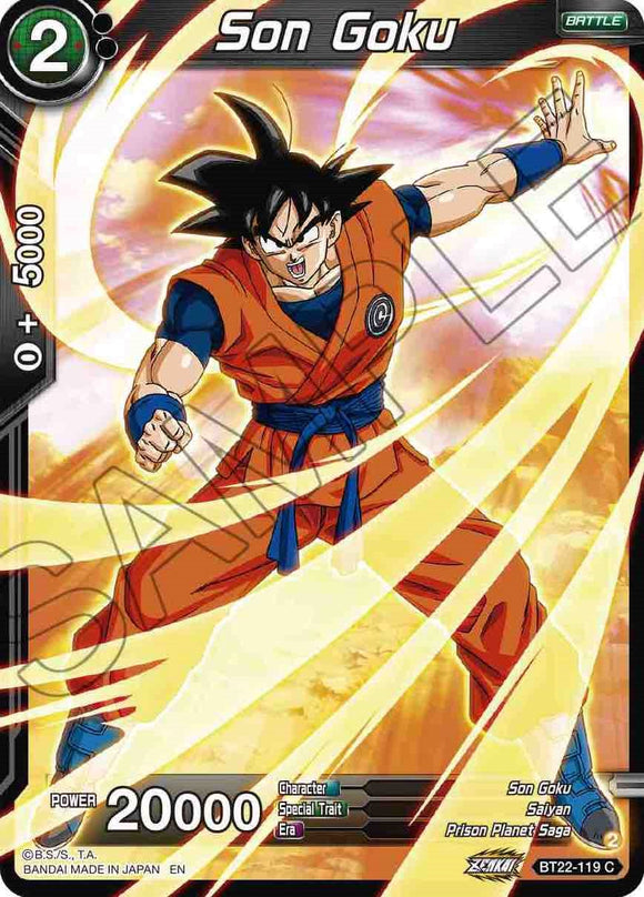 Son Goku (BT22-119) [Golpe crítico] 
