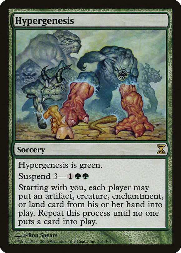 Hipergénesis [Espiral del tiempo] 