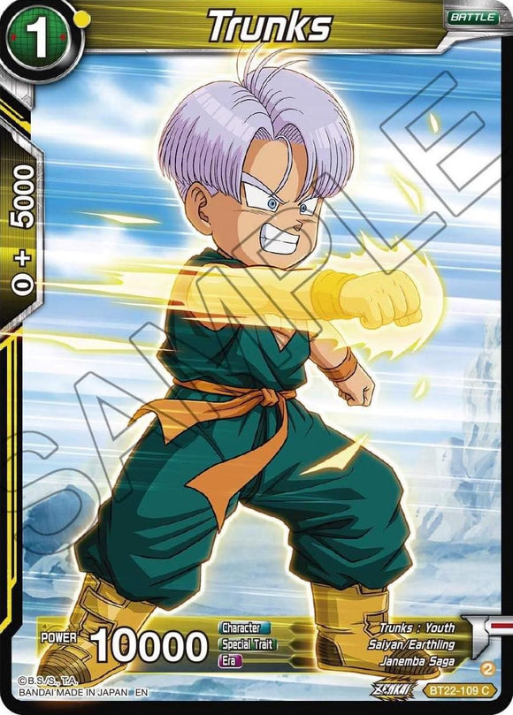 Trunks (BT22-109) [Golpe crítico] 
