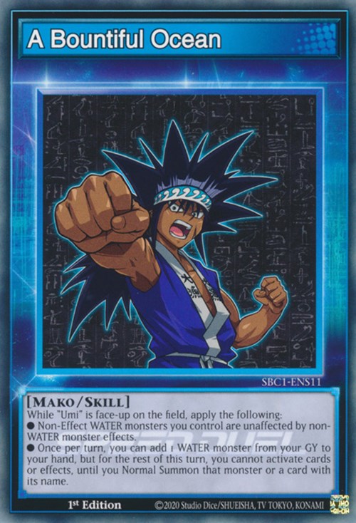 Un océano abundante [SBC1-ENS11] Común 