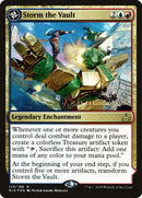 Storm the Vault // Vault of Catlacan [Rivals of Ixalan Prerelease Promos]-1