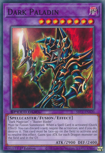 Paladín oscuro [SBC1-ENA20] Común 
