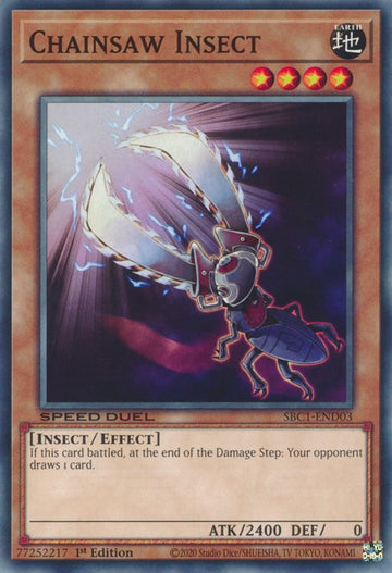 Insecto motosierra [SBC1-END03] Común 