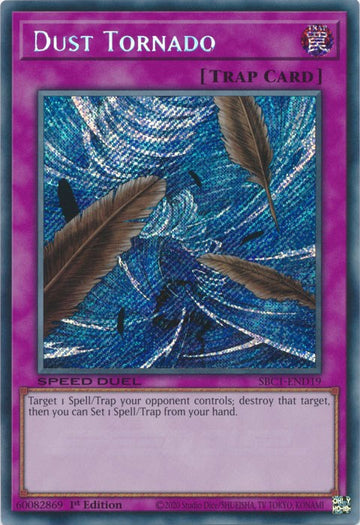 Tornado de polvo [SBC1-END19] Secreto raro 