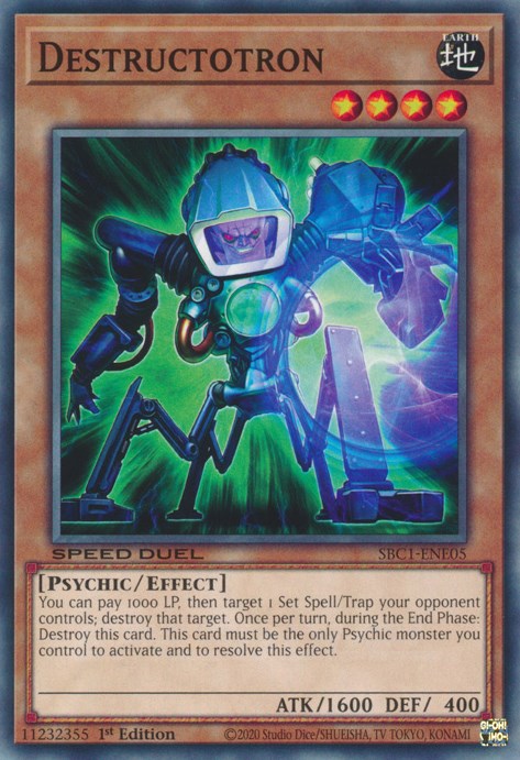 Destructotrón [SBC1-ENE05] Común 