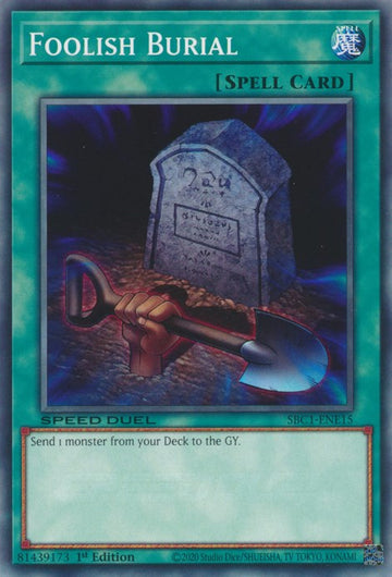 Foolish Burial [SBC1-ENE15] Common