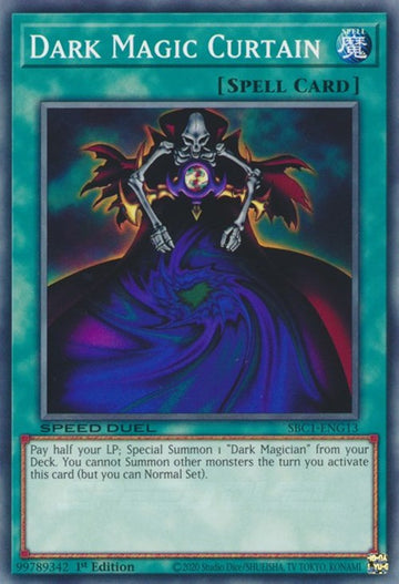 Cortina de Magia Oscura [SBC1-ENG13] Común 