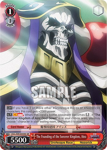 La fundación del Reino Hechicero, Ainz [Nazarick: Tumba de los no muertos Vol. 2] 