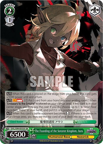 La fundación del Reino de los Hechiceros, Aura [Nazarick: Tumba de los No Muertos Vol. 2] 