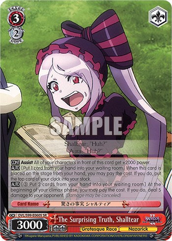 La sorprendente verdad, Shalltear [Nazarick: Tumba de los no muertos Vol. 2] 