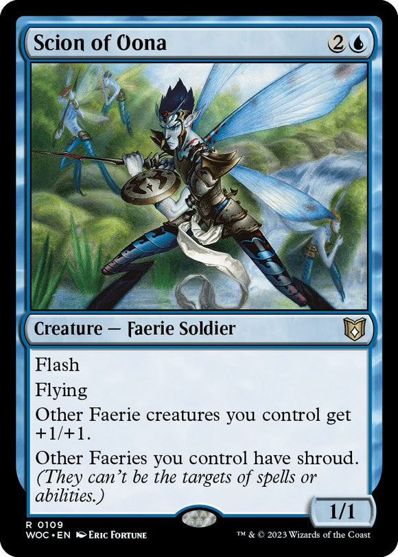 Vástago de Oona [Comandante de las Tierras Salvajes de Eldraine] 
