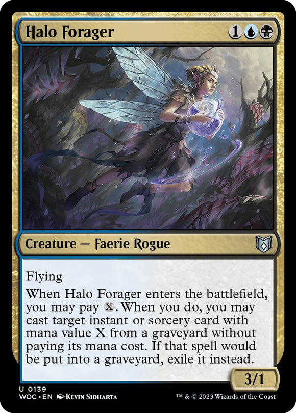 Recolector de Halo [Comandante de Wilders of Eldraine] 