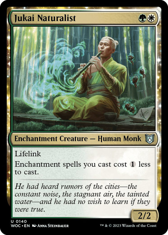 Naturalista Jukai [Comandante de las Tierras Salvajes de Eldraine] 