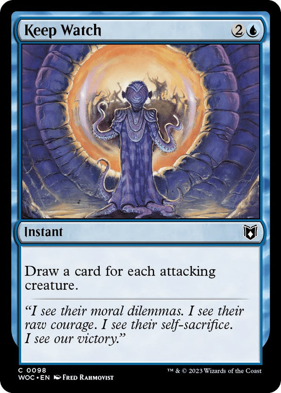 Mantente alerta [Comandante de Wilders of Eldraine] 
