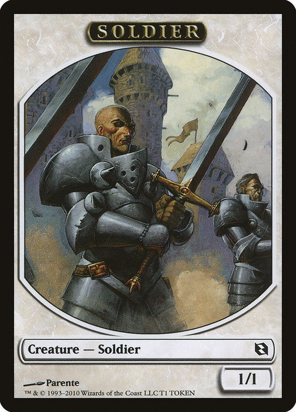 Ficha de soldado [Duel Decks: Fichas de Elspeth contra Tezzeret] 