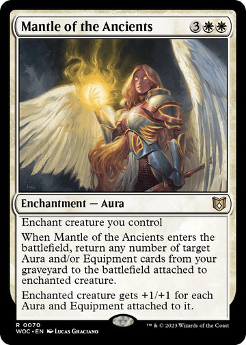 Manto de los Antiguos [Comandante de Wilders of Eldraine] 