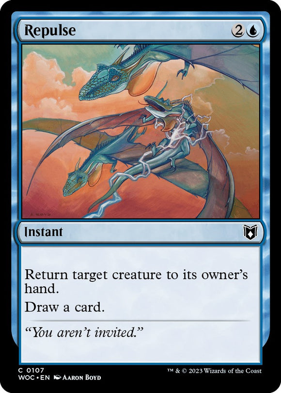 Rechazar [Comandante de las Tierras Salvajes de Eldraine] 