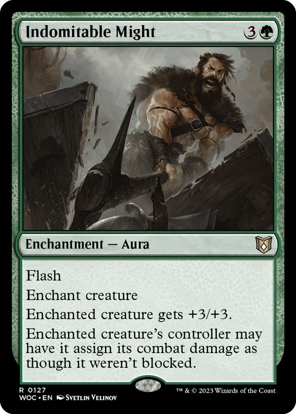 Poder indomable [Comandante de las Tierras Salvajes de Eldraine] 