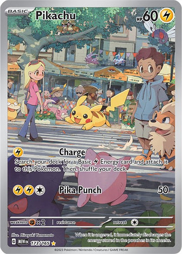 Pikachu (173/165) [Escarlata y Violeta: 151] 