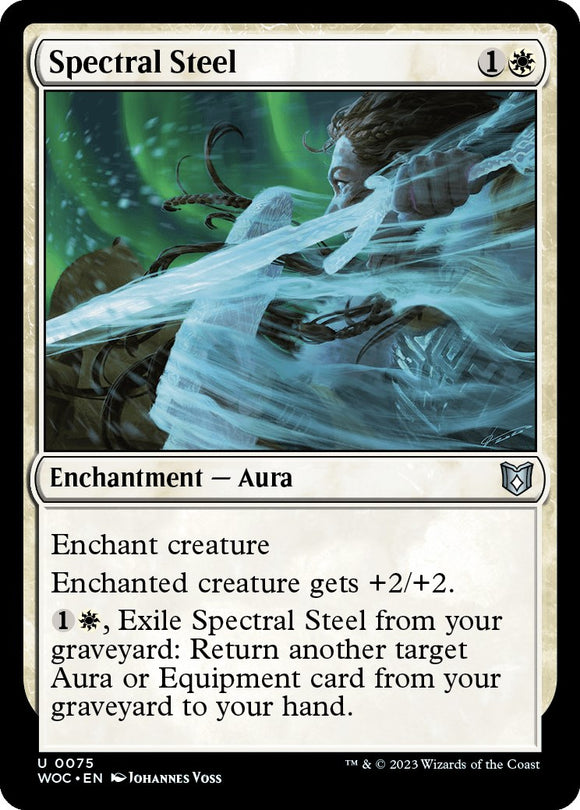 Acero espectral [Comandante de Wilders of Eldraine] 
