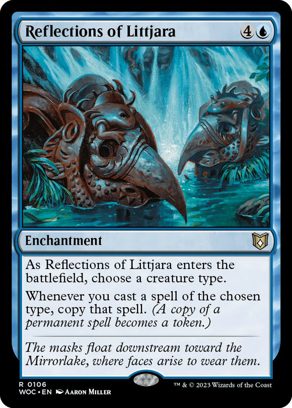 Reflexiones de Littjara [Comandante de las Tierras Salvajes de Eldraine] 