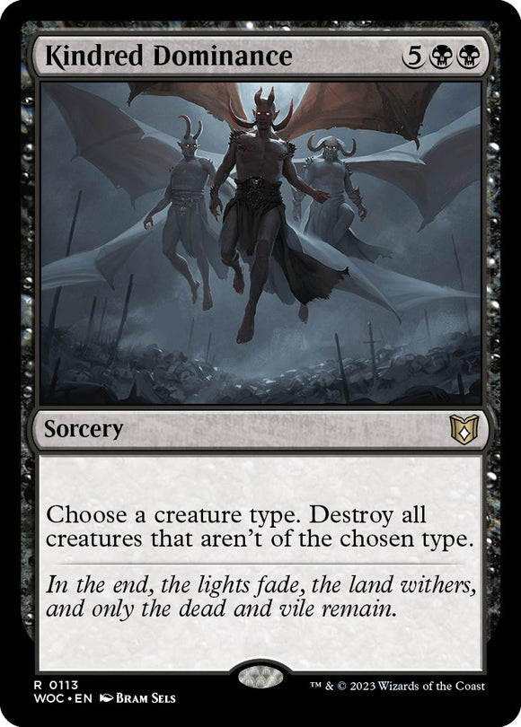 Dominio de los parientes [Comandante de Wilders of Eldraine] 